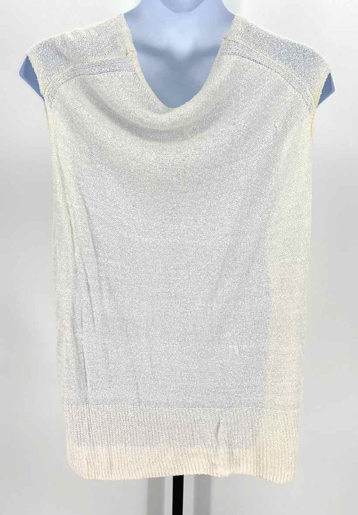 Size L FREE PEOPLE White Sweater