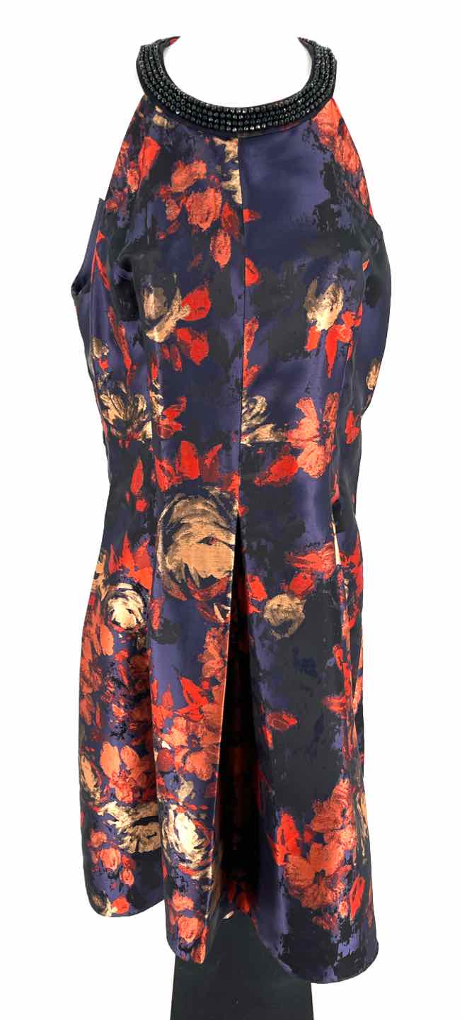 Size 18 SLNY Multi-Color Nylon Beaded Dress