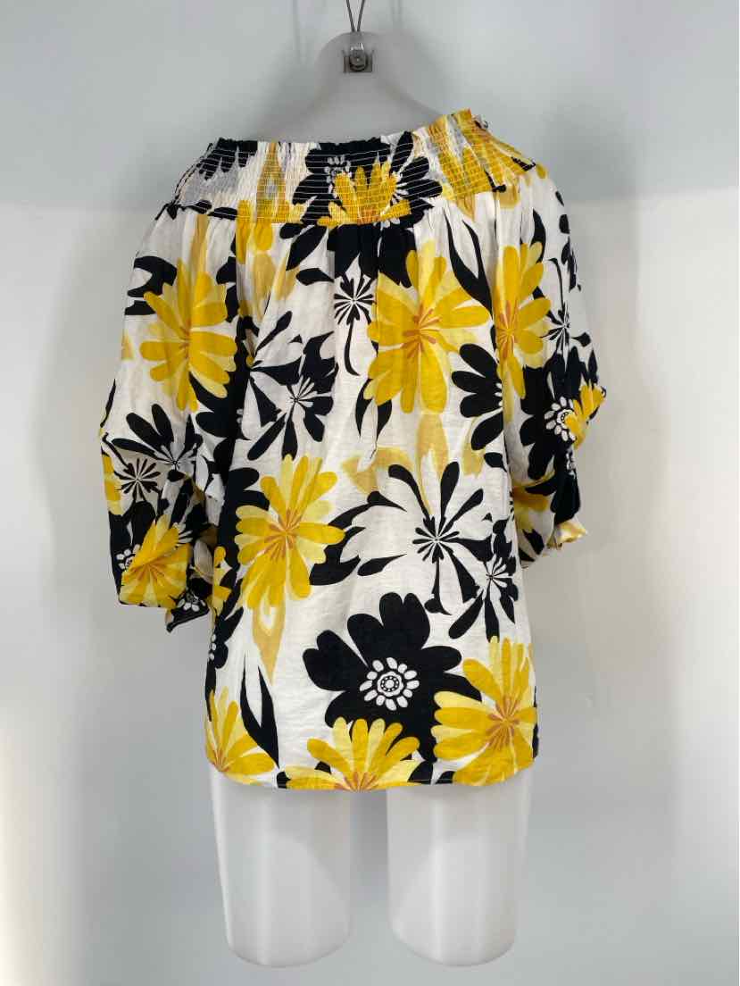 Size L PATRIZIA LUCA Yellow Shirt