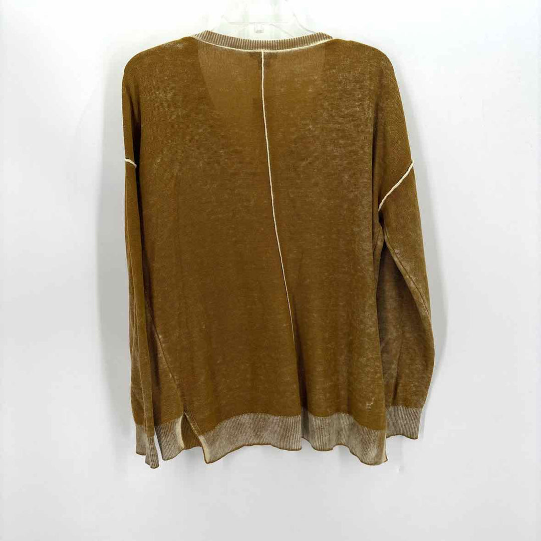 Size S sundance Mustard Knit Sweater
