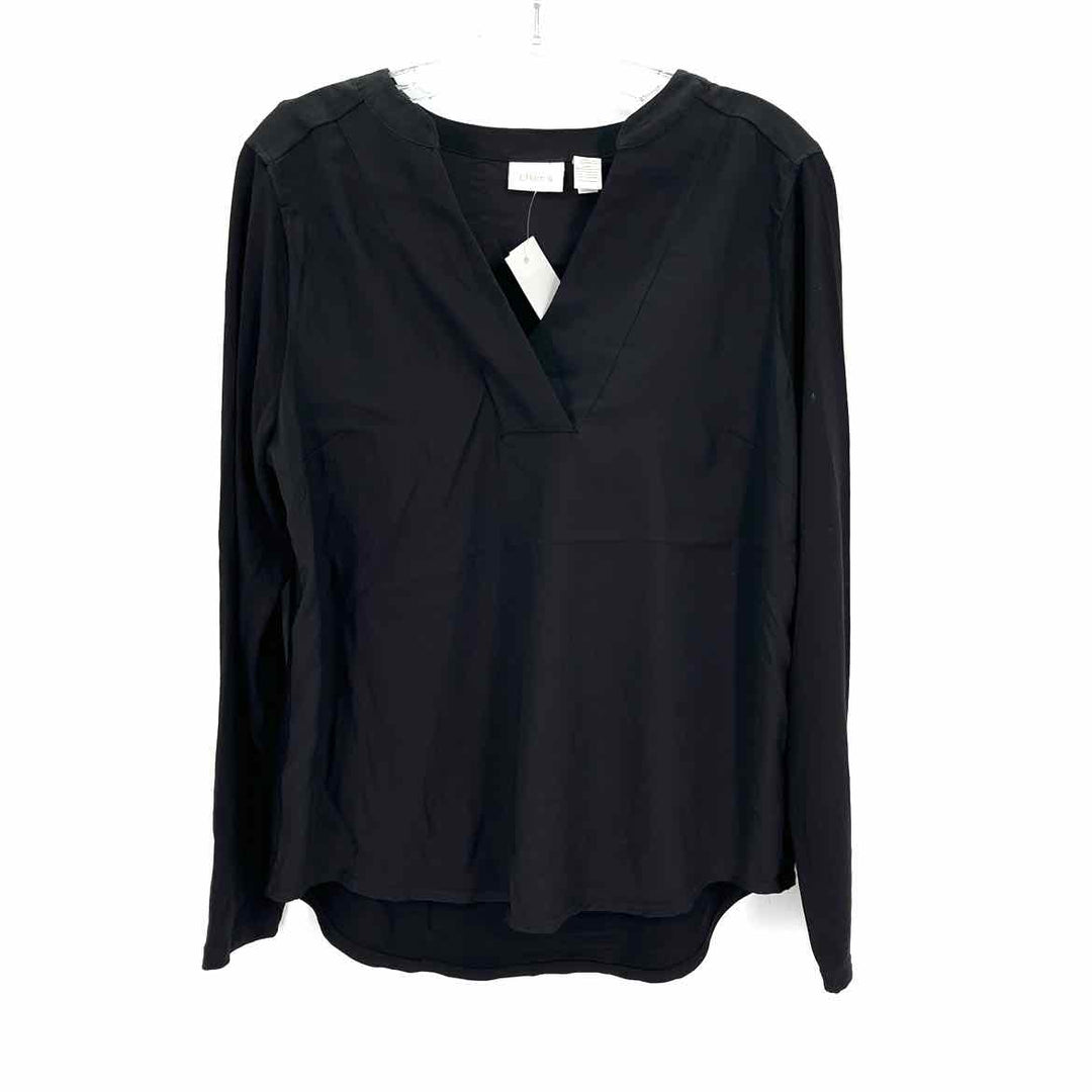 Size M Chico's Black Shirt