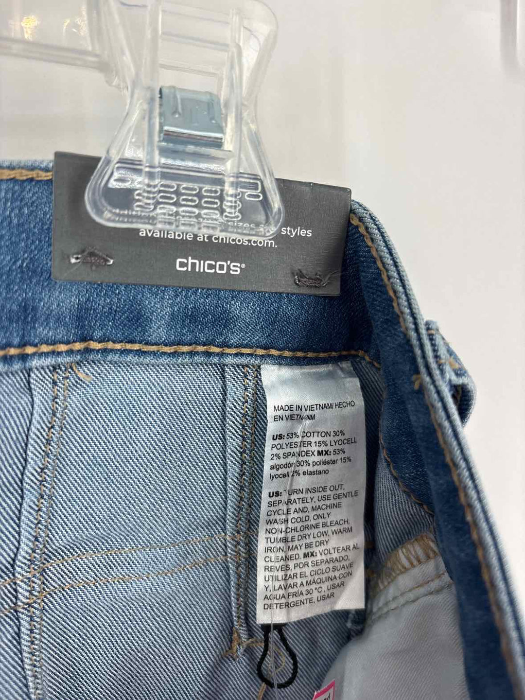 Size 8P Chico's Denim Jeans