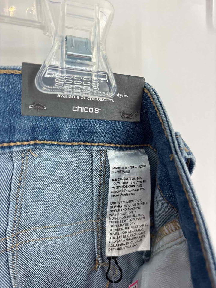 Size 8P Chico's Denim Jeans