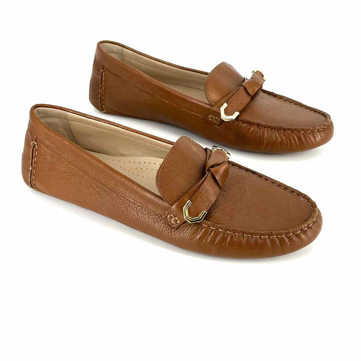Shoe Size 9 Cole Haan Camel Leather Flats