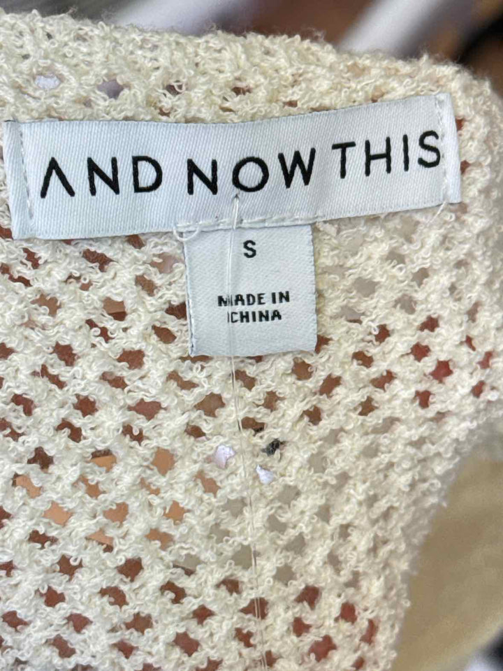 Size S Cream Sweater