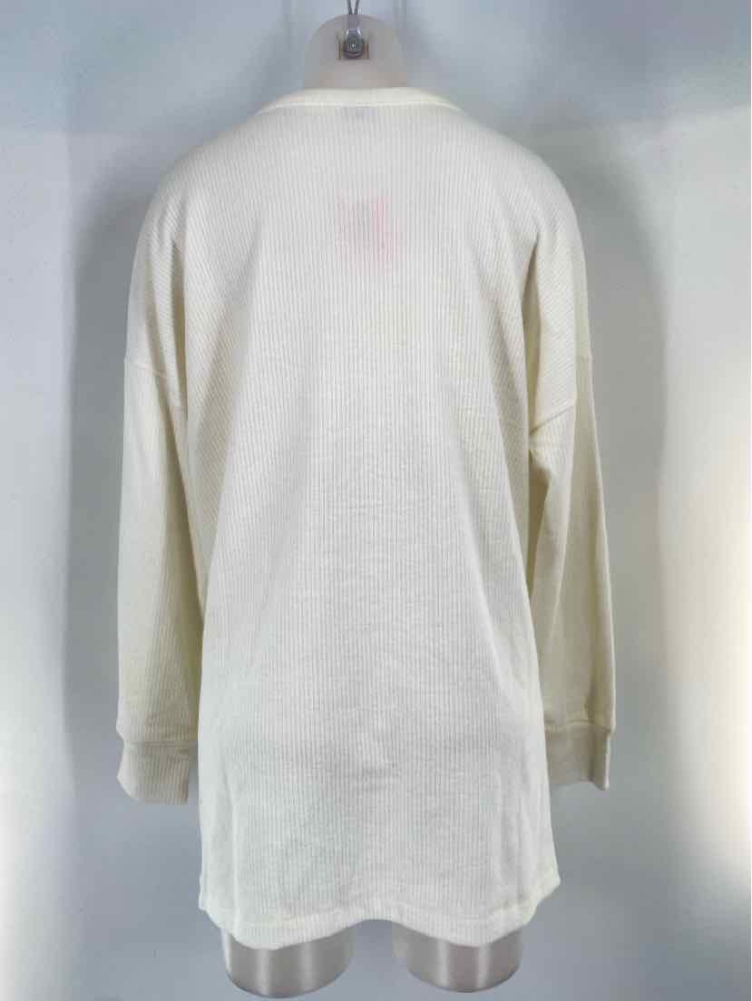 Size L Old Navy Ivory Shirt