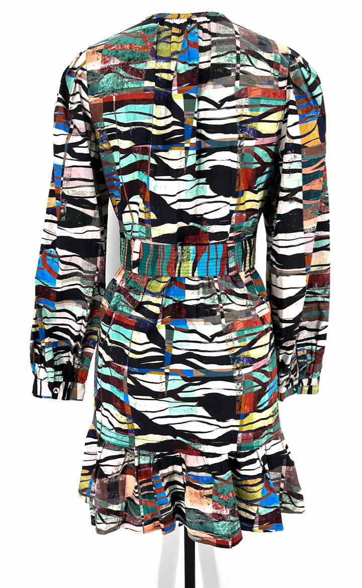 Size 8 MARIE OLIVER Multi-Color Dress