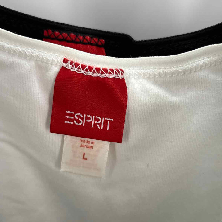 Size L ESPIRIT Multi-Color Knit Shirt