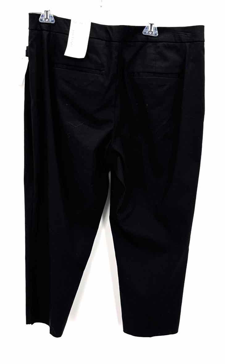 Size 14 Coldwater Creek Black Cotton Pants