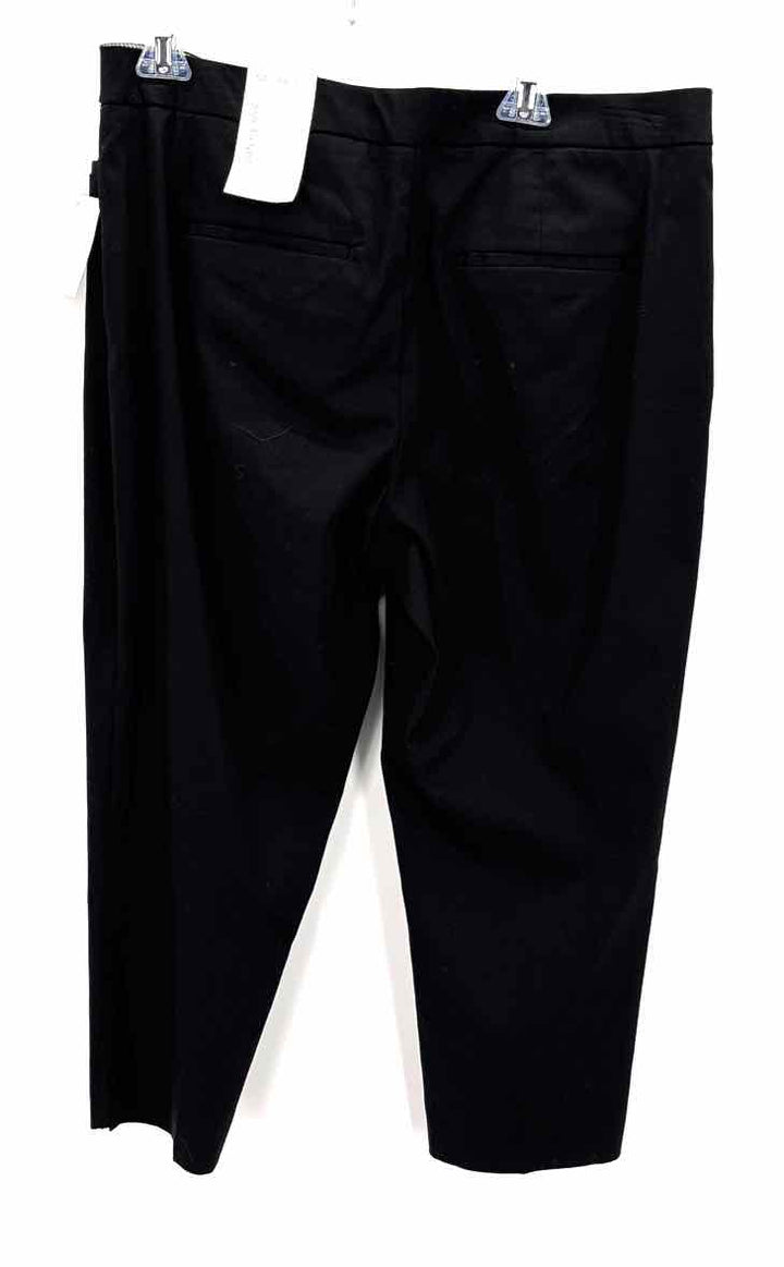 Size 14 Coldwater Creek Black Cotton Pants