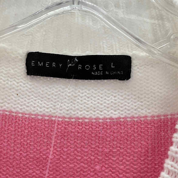 Size One Size Pink Sweater