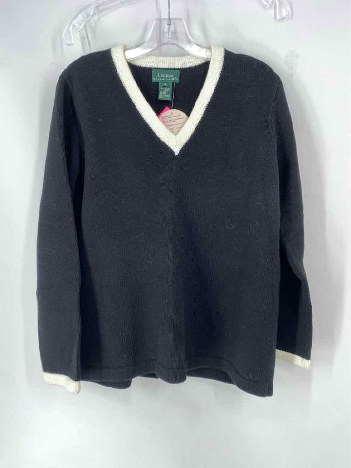 Size M RALPH LAUREN Black Sweater