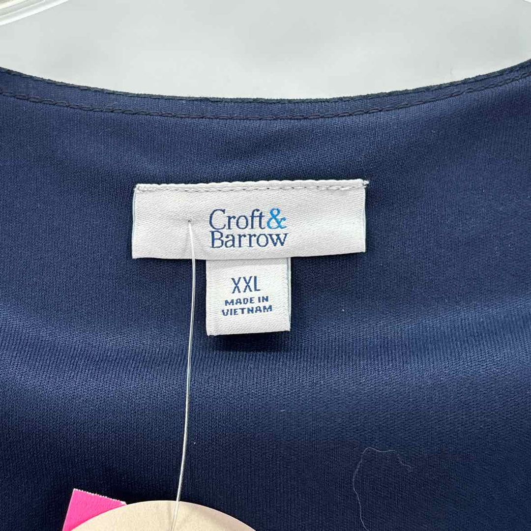 Size XXL Croft & Barrow Navy Dress