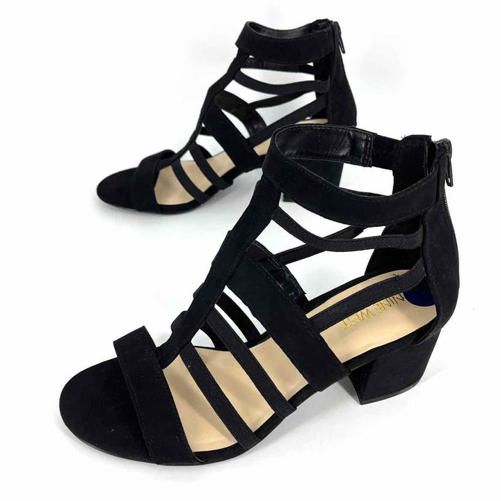 Shoe Size 8.5 Nine West Black Sandals