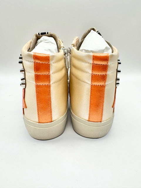 Shoe Size 7.5 Orange Sneakers
