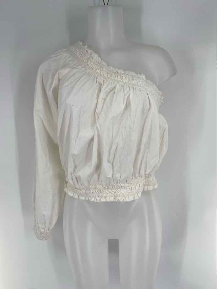 Size S FREE PEOPLE Ivory Shirt