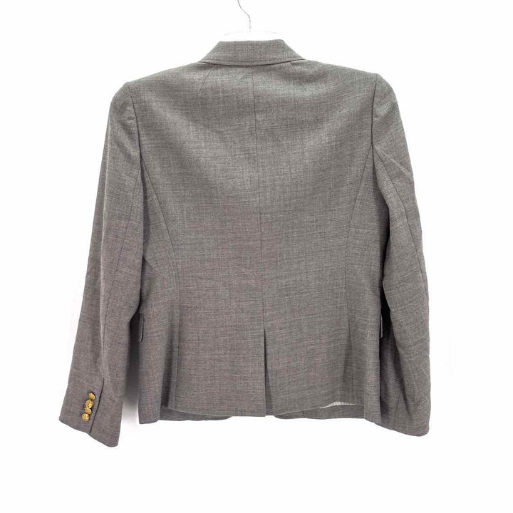 Size 10 J Crew Gray Wool Blazer