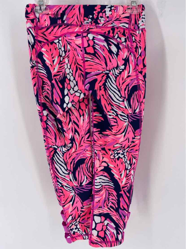 Size S Lilly Pulitzer PINK PRINT Leggings
