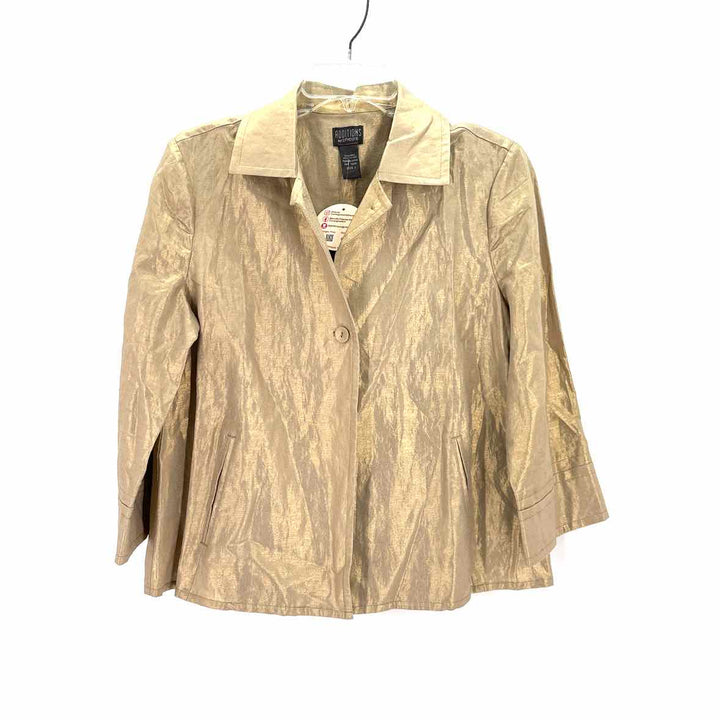 Size M Chico's Gold Jacket