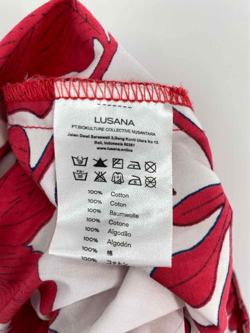 Size XS LUSANA Red Dress