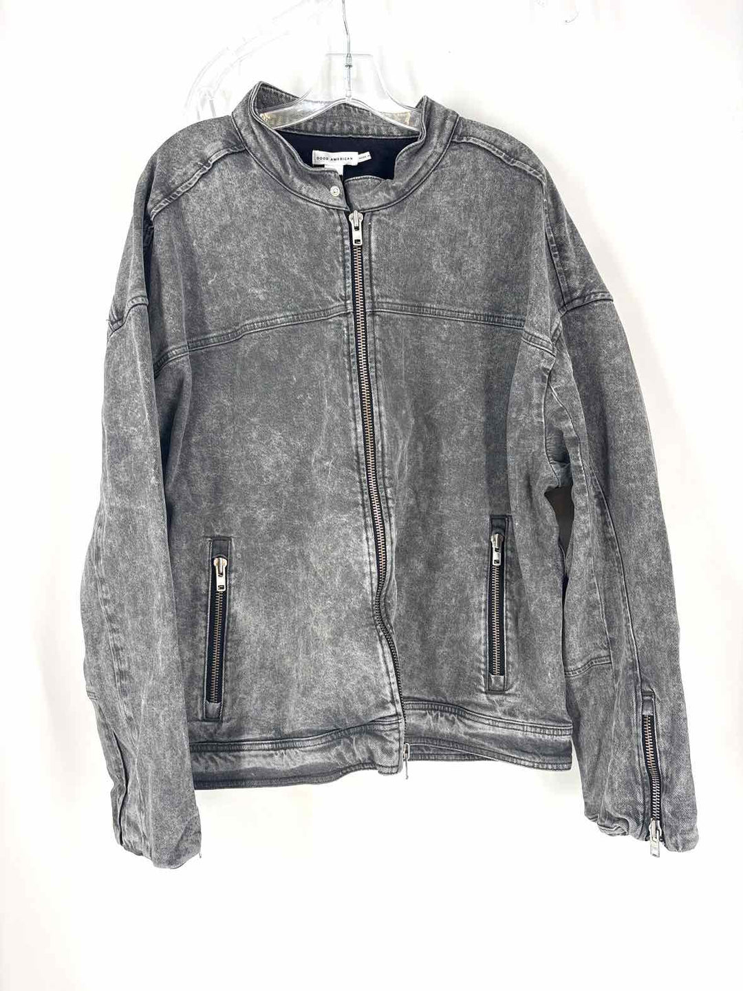 Size XL GOOD AMERICAN Gray Jacket