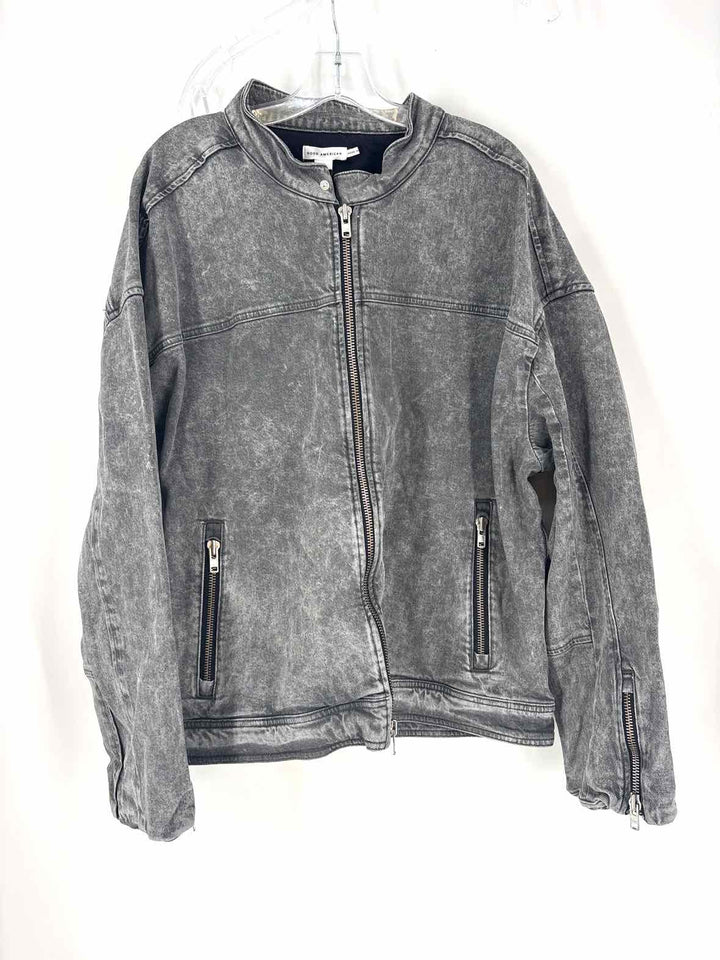 Size XL GOOD AMERICAN Gray Jacket