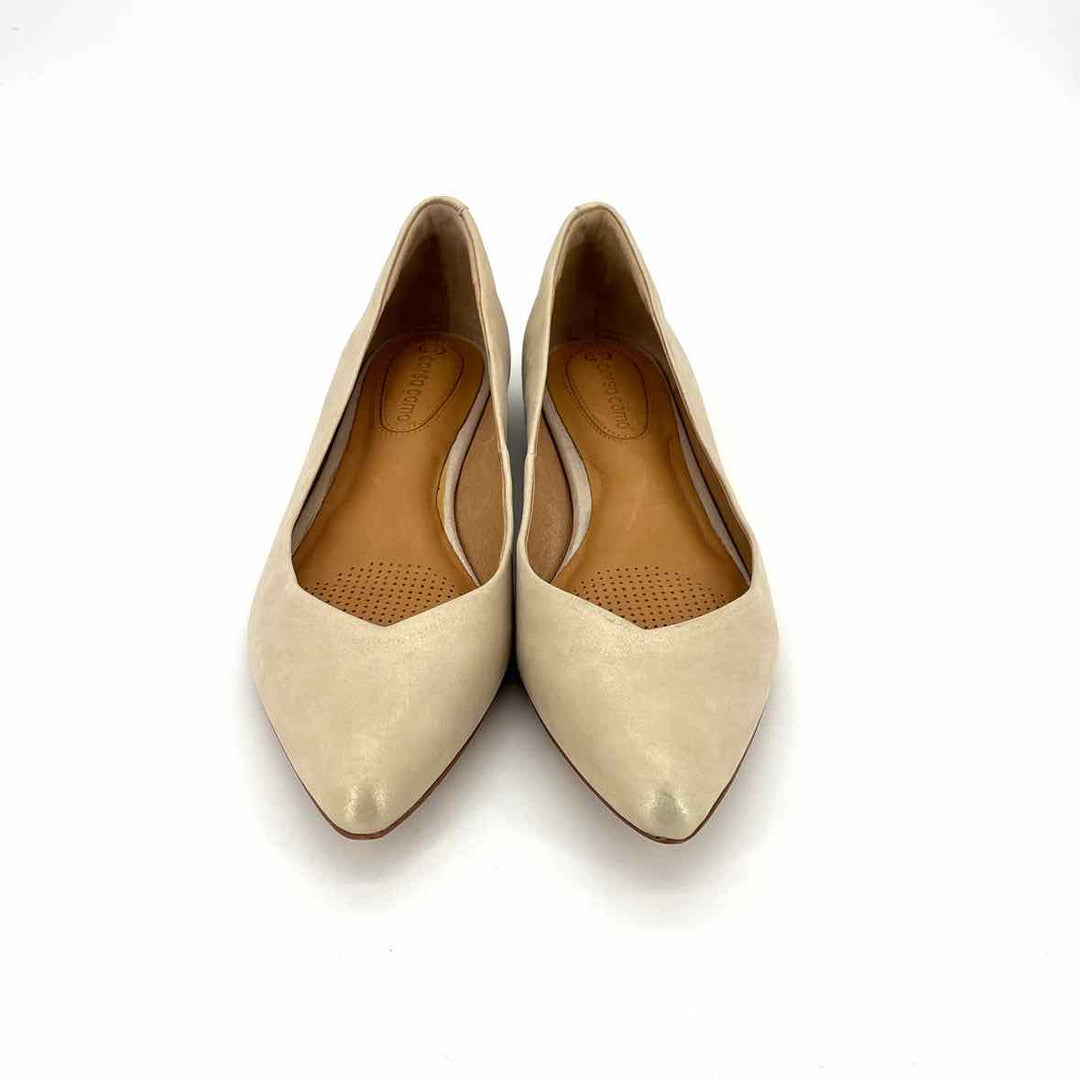 Shoe Size 7.5 CORSO COMO Gold Flats