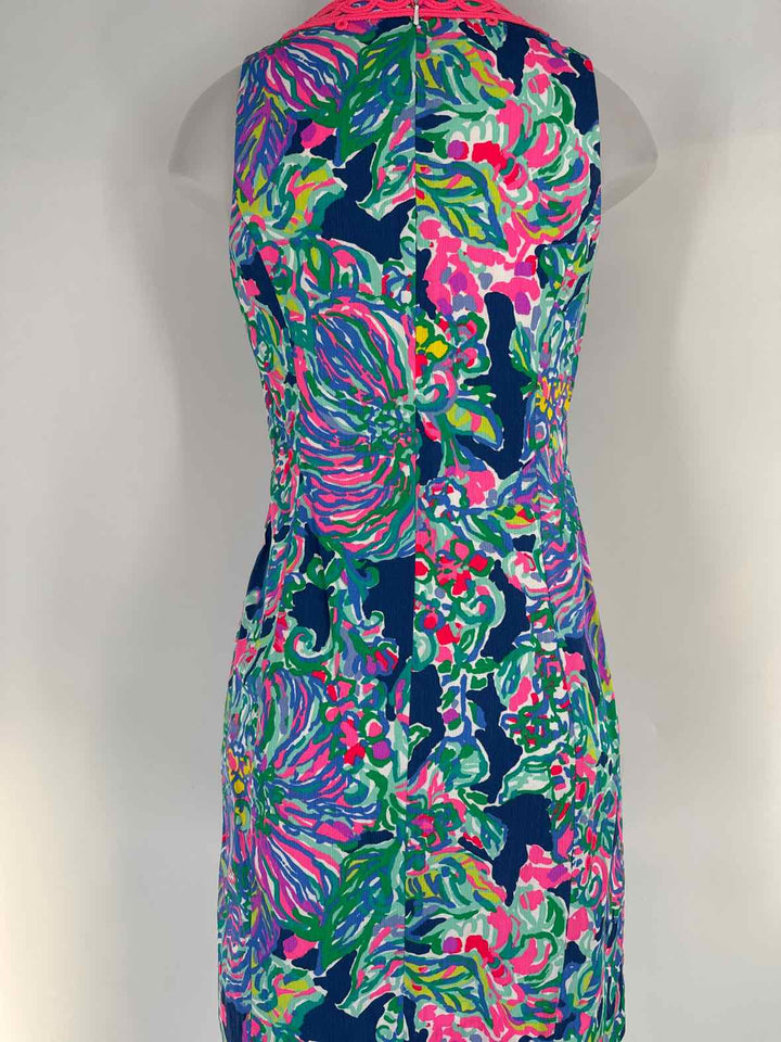 Size 4 Lilly Pulitzer Multi-Color Dress