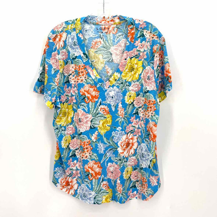 Size XL LOFT Blue Shirt