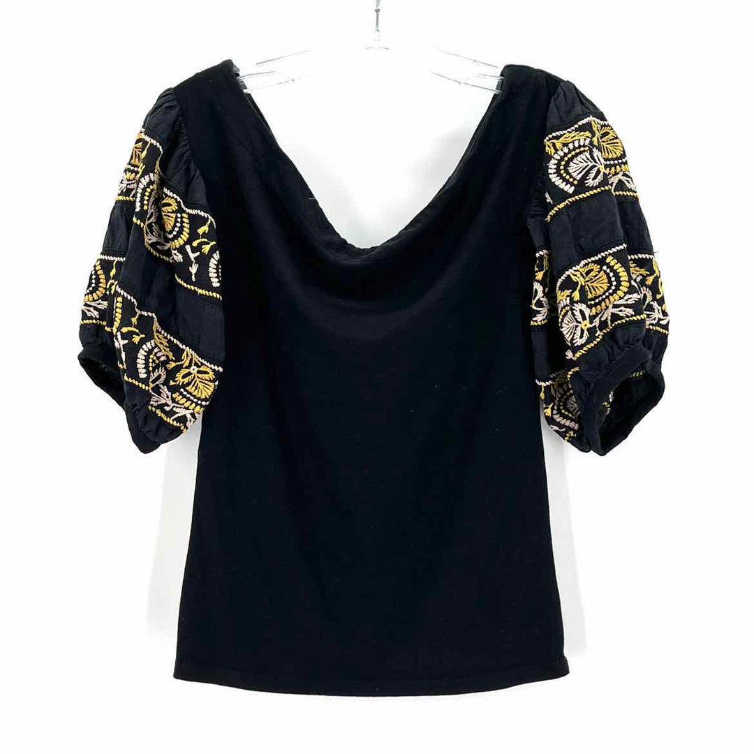 Size S FREE PEOPLE Black Shirt