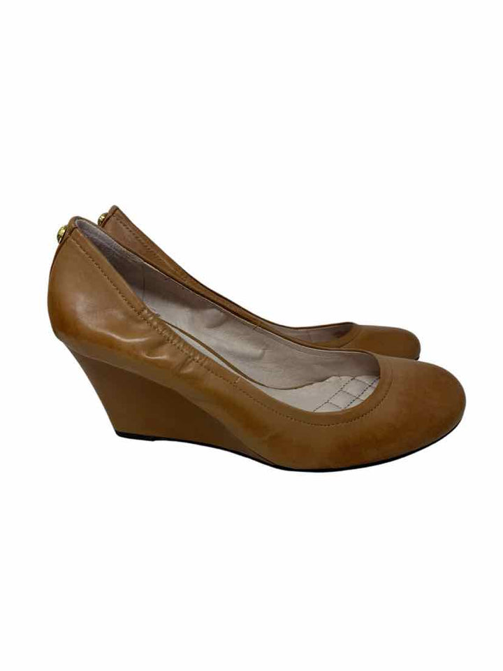Shoe Size 10 Vince Camuto Tan Leather Pumps
