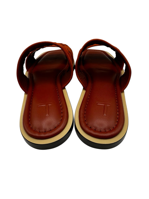 Shoe Size 38.5 LAFAYETTE Burnt Orange Sandals