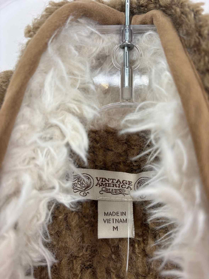 Size M VINTAGE AMERICA Tan Vest