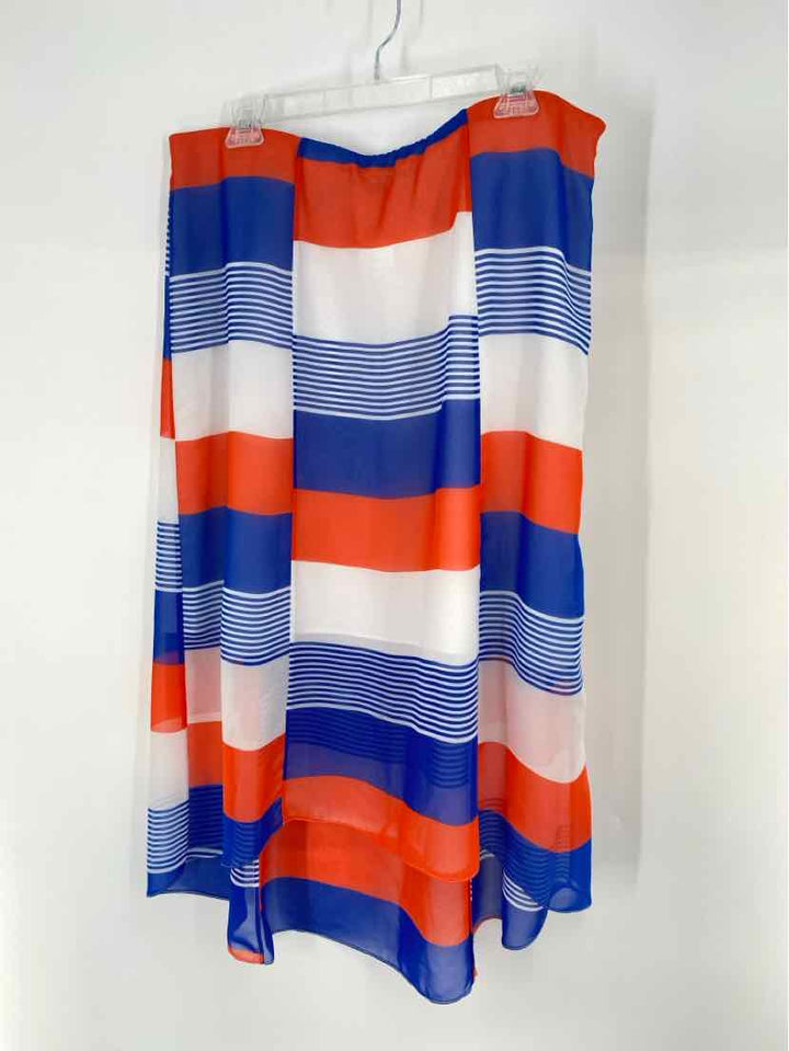 Size 14 Ann Taylor Multi-Color Skirt