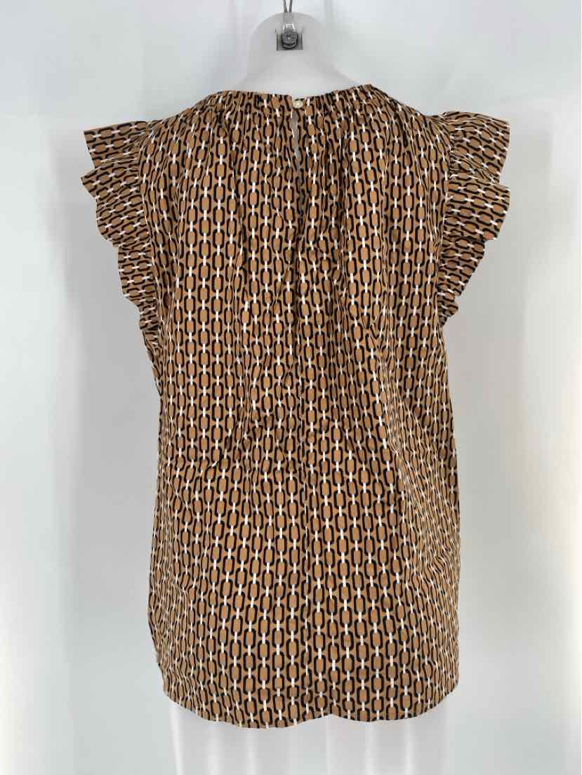 Size L Ann Taylor Tan Shirt
