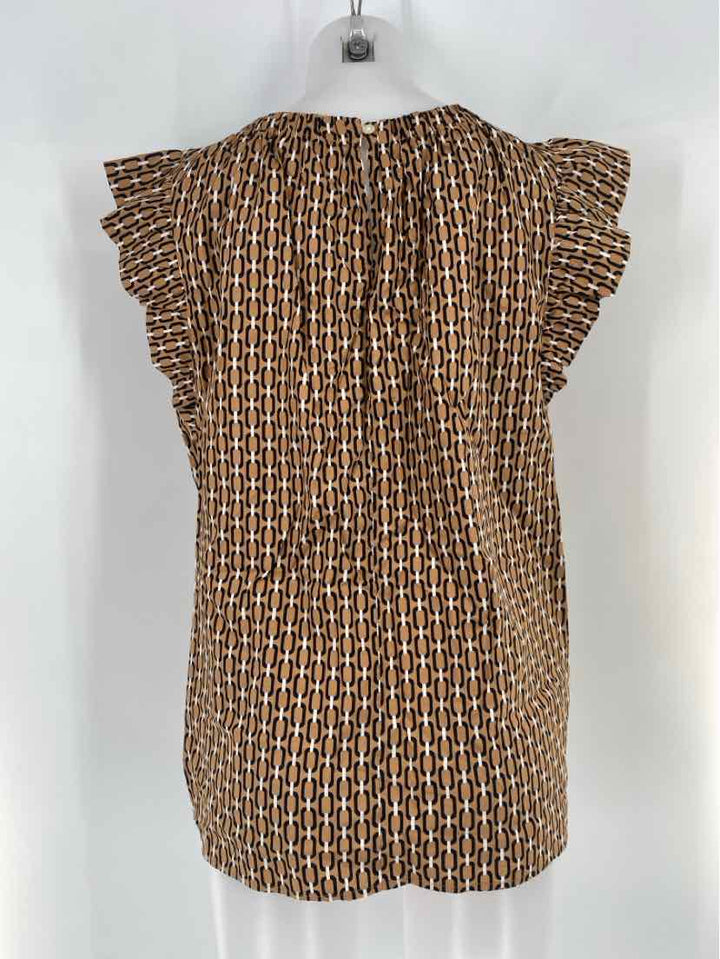 Size L Ann Taylor Tan Shirt