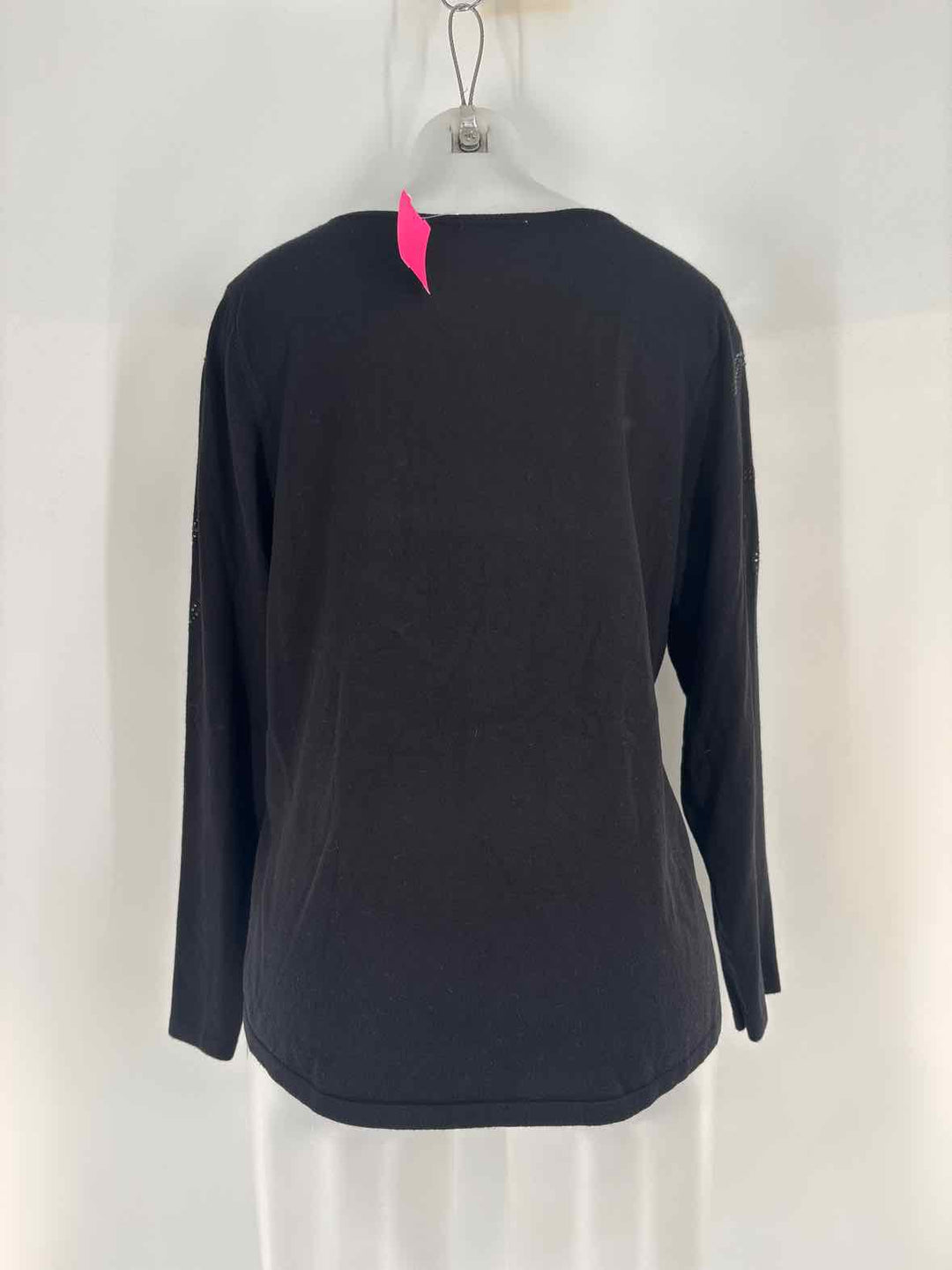Size L Chico's Black Sweater