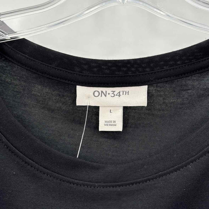 Size L ON 34TH Black Shirt