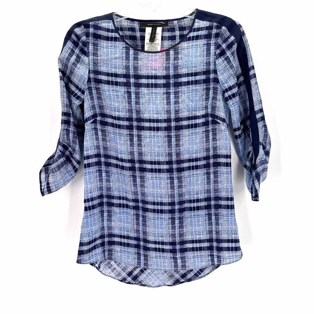 Size XXS BCBG Blue Shirt