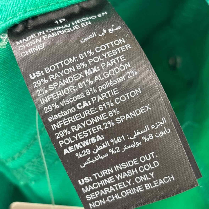 Size Petite Chico's Green Denim Jeans