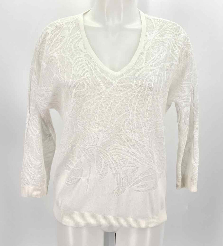 Size S Chico's White Lace Shirt
