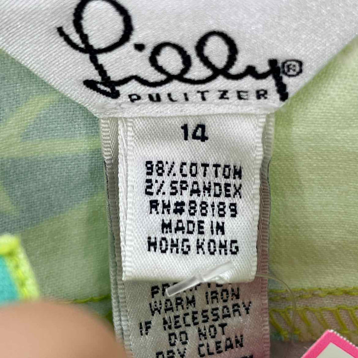 Size 14 Lilly Pulitzer Multi-Color Pants