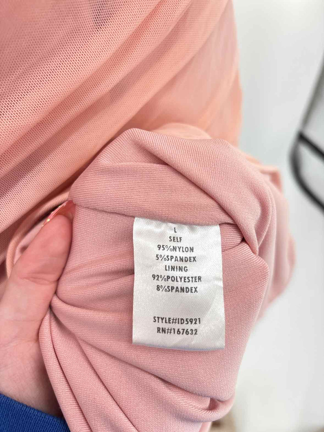 Size L Pink Dress