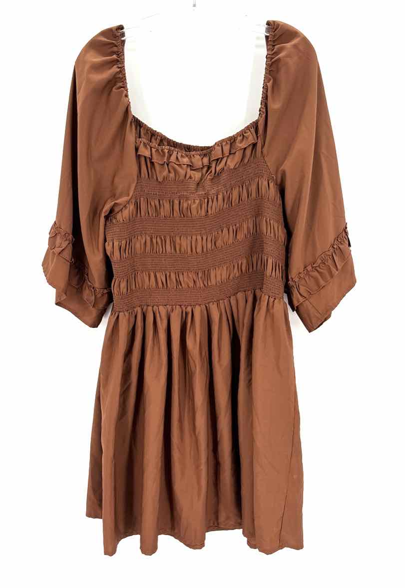 Size 3X Brown Dress
