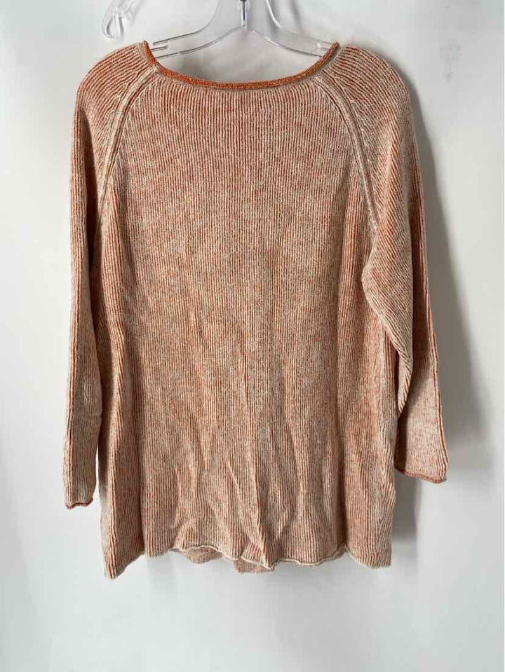 Size XS FREE PEOPLE Orange Sweater