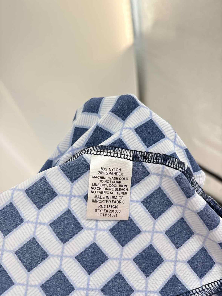 Size S JUDE CONNELYY Blue Print Shorts