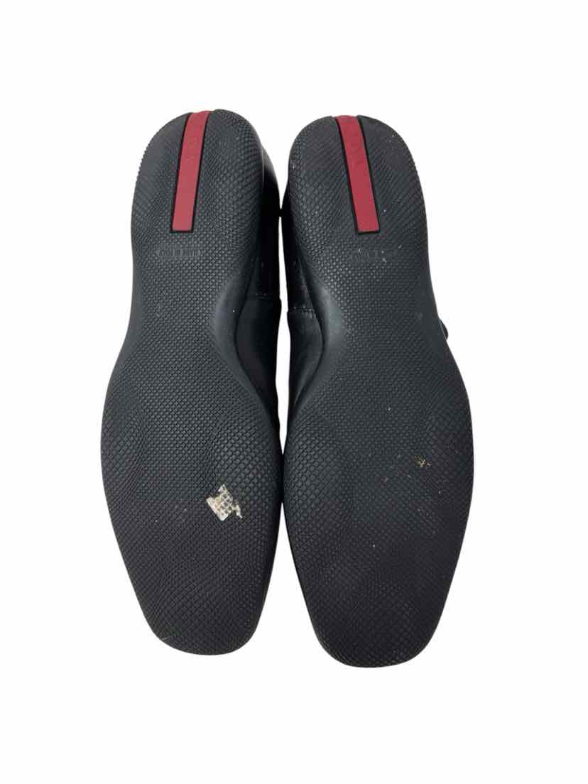 Shoe Size 39 PRADA Black Leather Boots