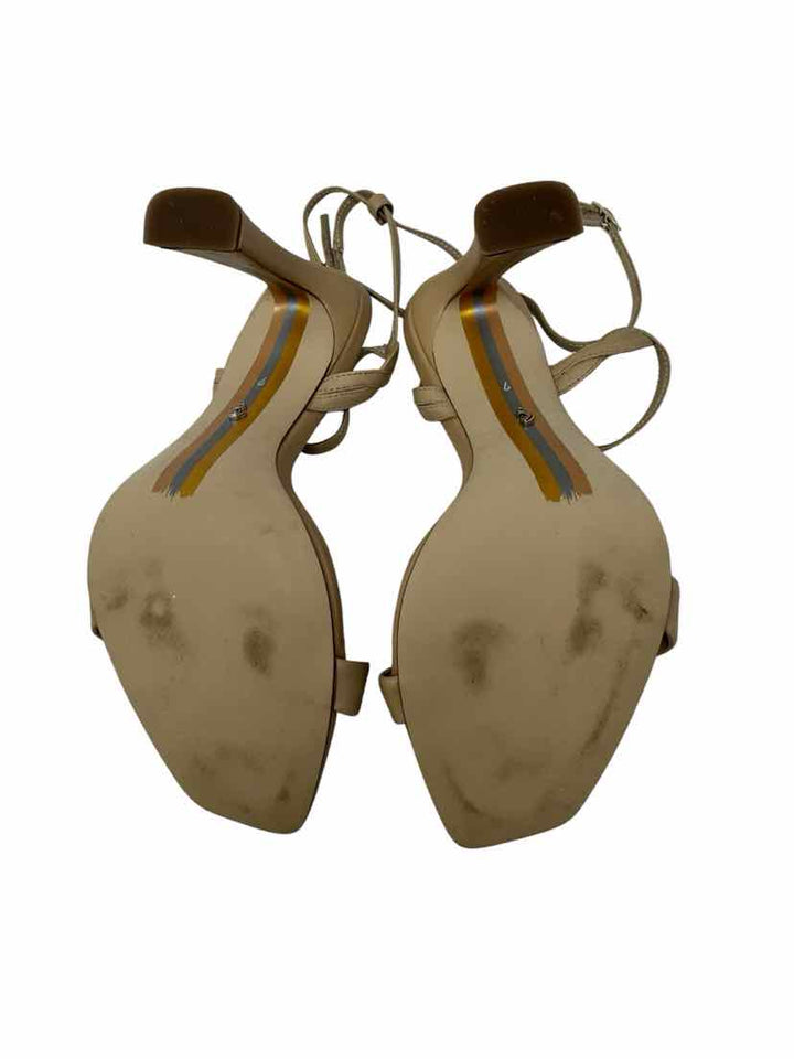 Shoe Size 7 Sam Edeleman Tan Leather Pumps