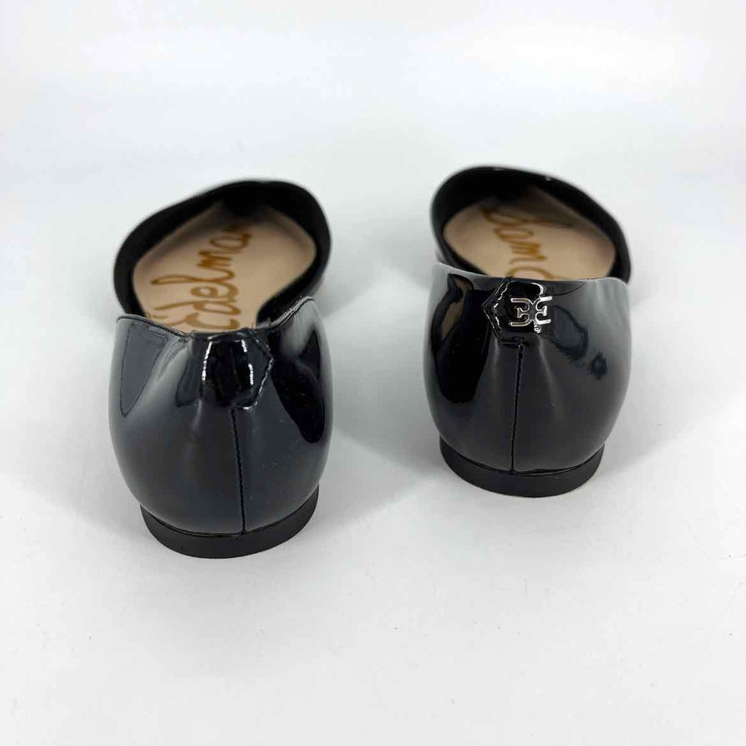 Shoe Size Sam Edeleman Black PATENT Flats