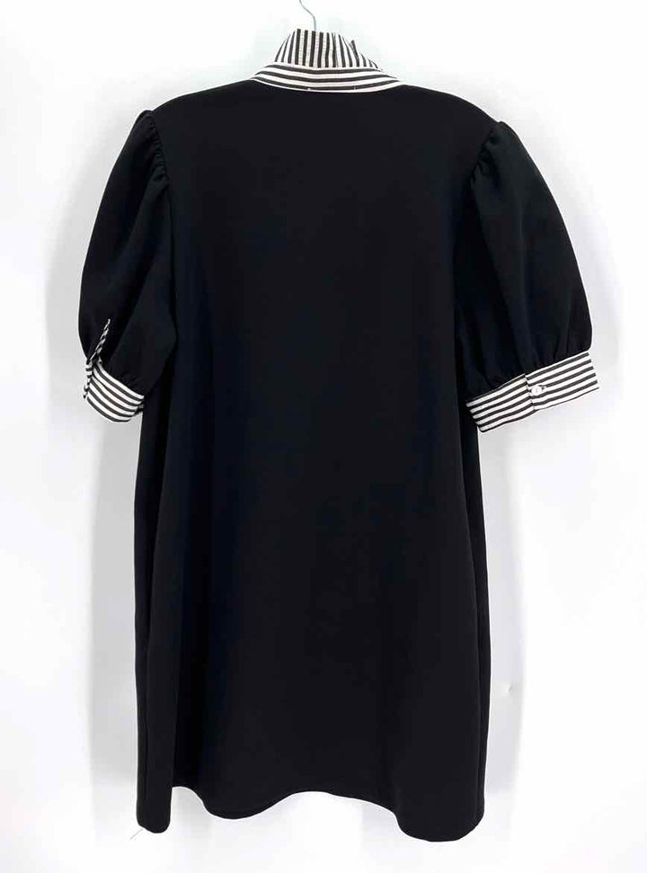 Size L ENTRO Black Dress